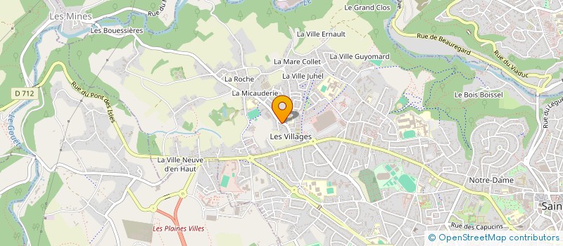 localisation de l'entreprise MONSIEUR MICKAEL CHAUVIN à SAINT-BRIEUC