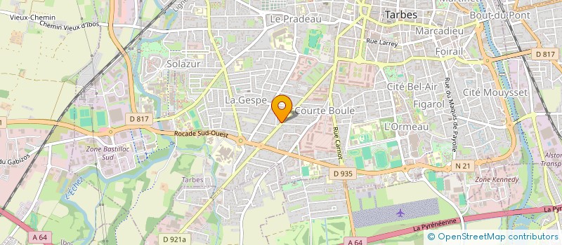 localisation de l'entreprise MONSIEUR MICKAEL CHAUVIN  TOULOUSE