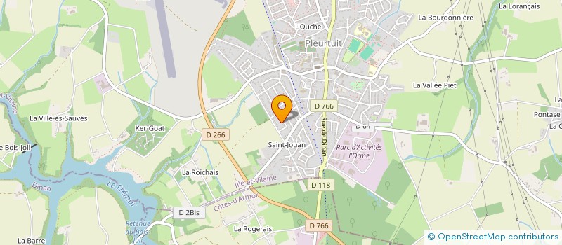 localisation de l'entreprise MONSIEUR MICKAEL CHEDMAIL  PLEURTUIT