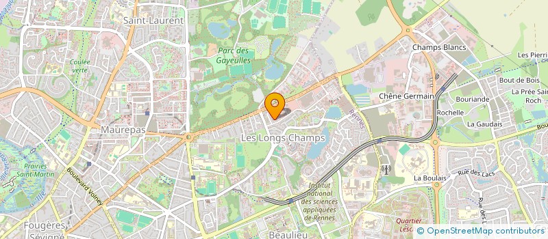 localisation de l'entreprise MONSIEUR MICKAEL CHEMINEL  RENNES