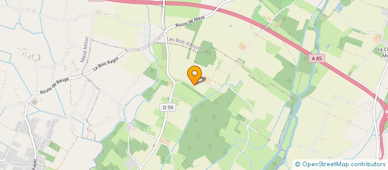 localisation de l'entreprise MONSIEUR MICKAEL CHEVALIER à LES BOIS D'ANJOU