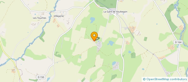 localisation de l'entreprise MONSIEUR MICKAEL CHEVALLIER à VOULMENTIN