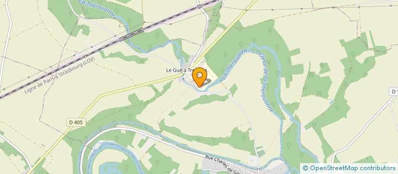 localisation de l'entreprise MONSIEUR MICKAEL CHEVY  CONGIS-SUR-THEROUANNE