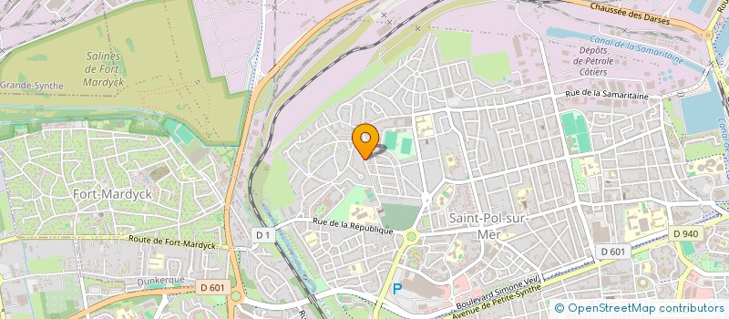 localisation de l'entreprise MONSIEUR MICKAEL CHOQUEREAU à DUNKERQUE