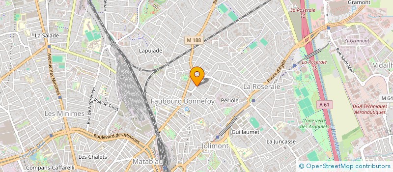 localisation de l'entreprise MONSIEUR MICKAEL CHOUCHANE à TOULOUSE