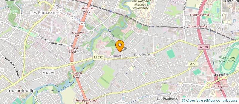 localisation de l'entreprise MONSIEUR MICKAEL CHOUCROUN  TOULOUSE