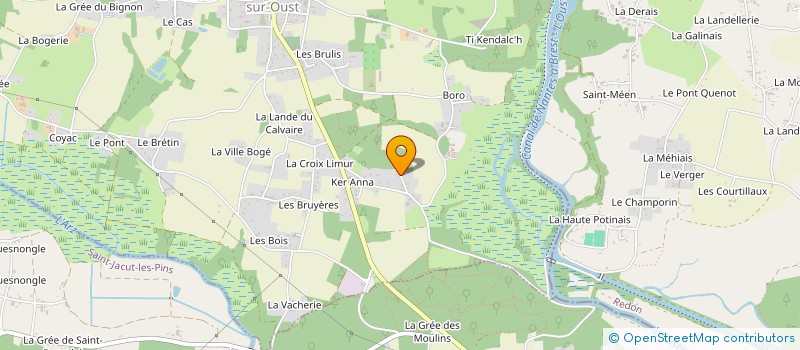 localisation de l'entreprise MONSIEUR MICKAEL CHRISTIAENS  SAINT-VINCENT-SUR-OUST