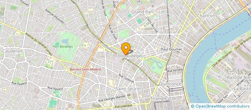 localisation de l'entreprise MONSIEUR MICKAEL CHUPIN  BORDEAUX