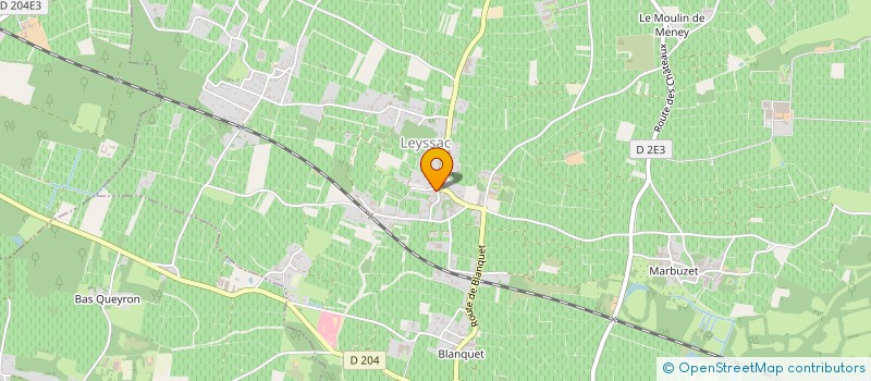 localisation de l'entreprise MONSIEUR MICKAEL CIGRAND  SAINT-ESTEPHE