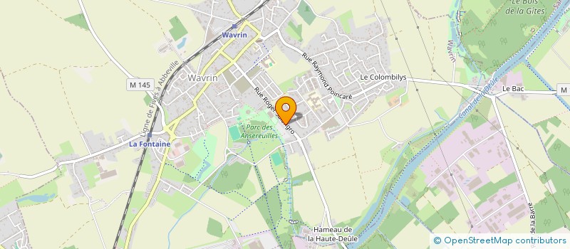 localisation de l'entreprise MONSIEUR MICKAEL CLAERHOUT  WAVRIN