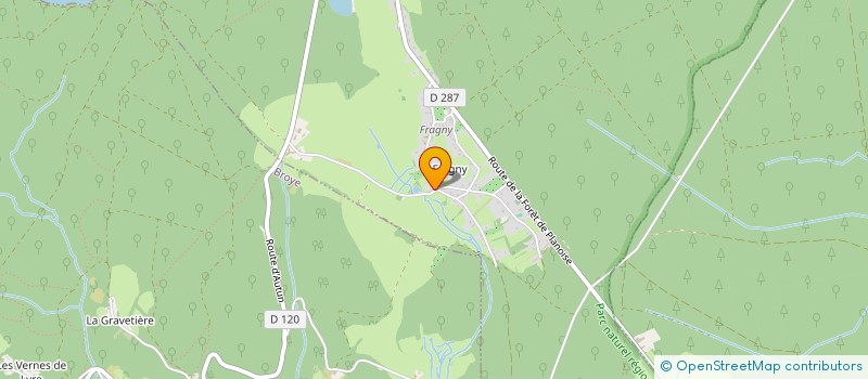 localisation de l'entreprise MONSIEUR MICKAEL CLEMENT  AUTUN