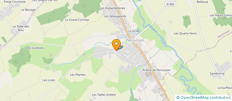 localisation de l'entreprise MONSIEUR MICKAEL CLEMENT  BRIDORE