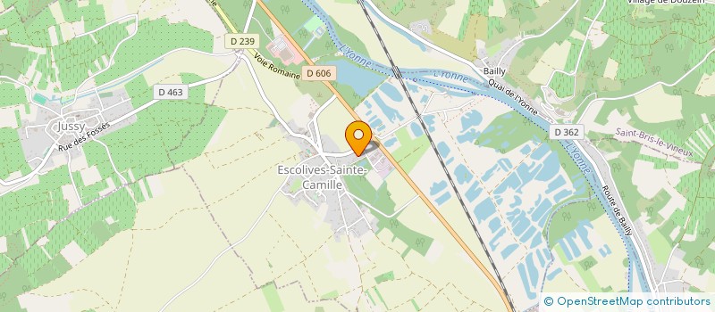 localisation de l'entreprise MONSIEUR MICKAEL CLEROT  ESCOLIVES-SAINTE-CAMILLE