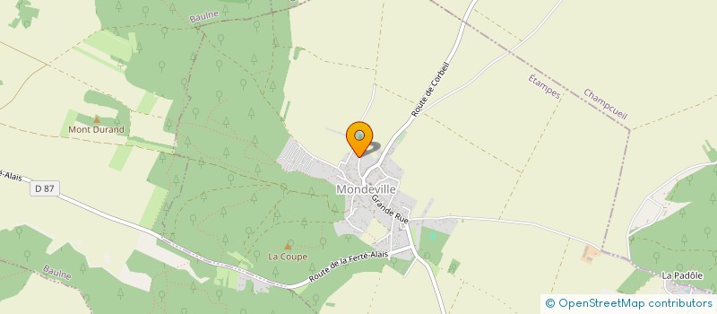 localisation de l'entreprise MONSIEUR MICKAEL CLETO  MONDEVILLE