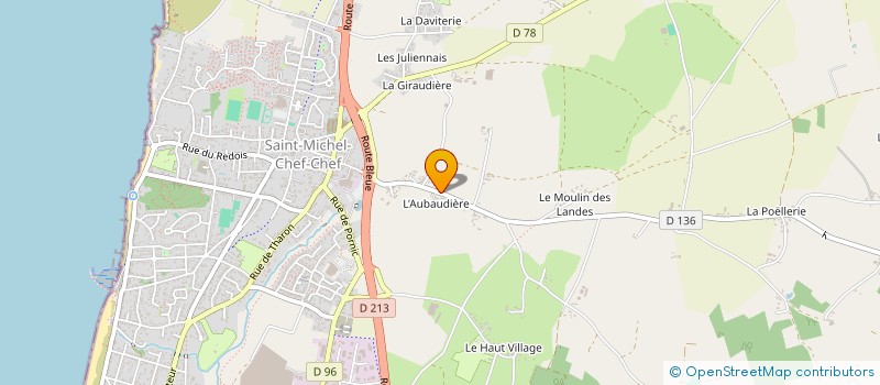 localisation de l'entreprise MONSIEUR MICKAEL CLOAREC  SAINT-MICHEL-CHEF-CHEF