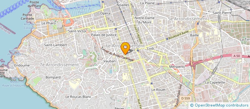 localisation de l'entreprise MONSIEUR MICKAEL COHEN à MARSEILLE