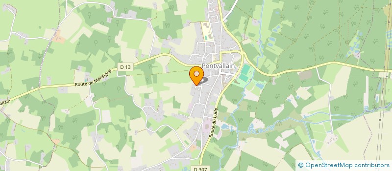 localisation de l'entreprise MONSIEUR MICKAEL COHERGNE  PONTVALLAIN