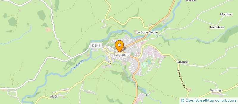 localisation de l'entreprise MONSIEUR MICKAEL COIGNET à LAGUIOLE