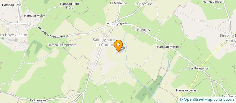 localisation de l'entreprise MONSIEUR MICKAEL COISNARD à SORTOSVILLE-EN-BEAUMONT