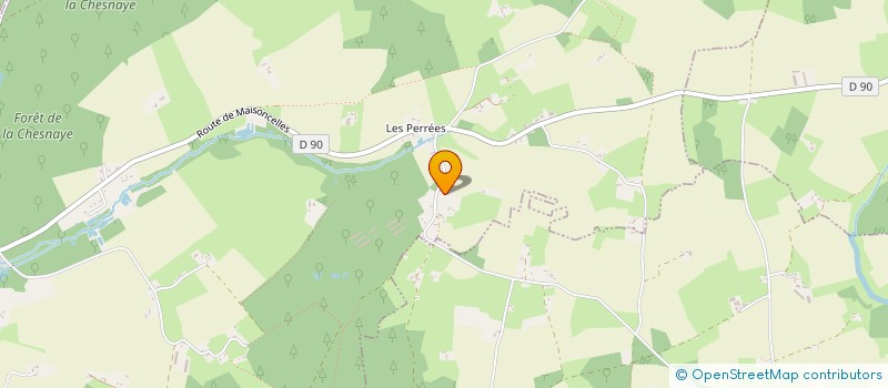 localisation de l'entreprise MONSIEUR MICKAEL COLAS à MAISONCELLES