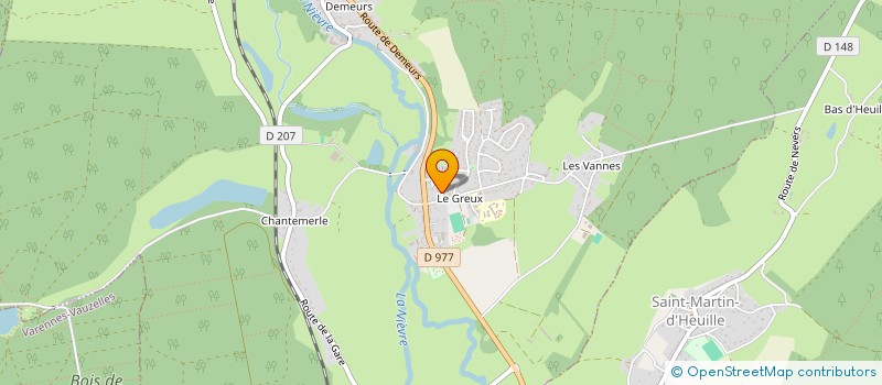 localisation de l'entreprise MONSIEUR MICKAEL COLAS  URZY