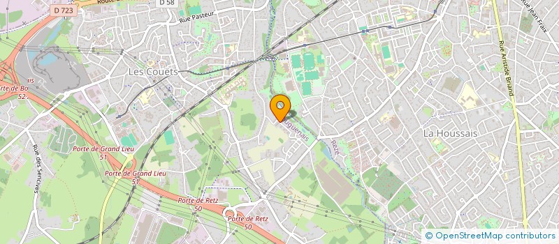 localisation de l'entreprise MONSIEUR MICKAEL COLCANAP  SAINT-PHILBERT-DE-GRAND-LIEU