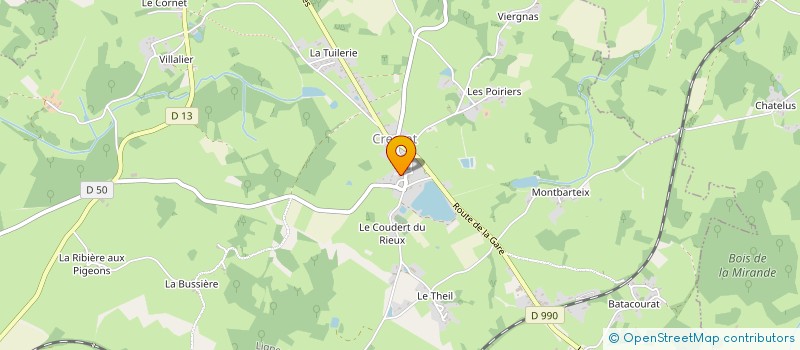 localisation de l'entreprise MONSIEUR MICKAEL COMBAT à CRESSAT