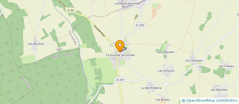 localisation de l'entreprise MONSIEUR MICKAEL COMBREXELLE  BURS-EN-OTHE