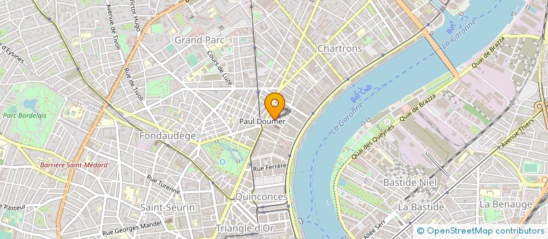 localisation de l'entreprise MONSIEUR MICKAEL CONDOMINES à BORDEAUX