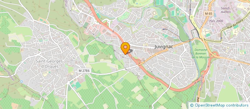 localisation de l'entreprise MONSIEUR MICKAEL CONOT à JUVIGNAC