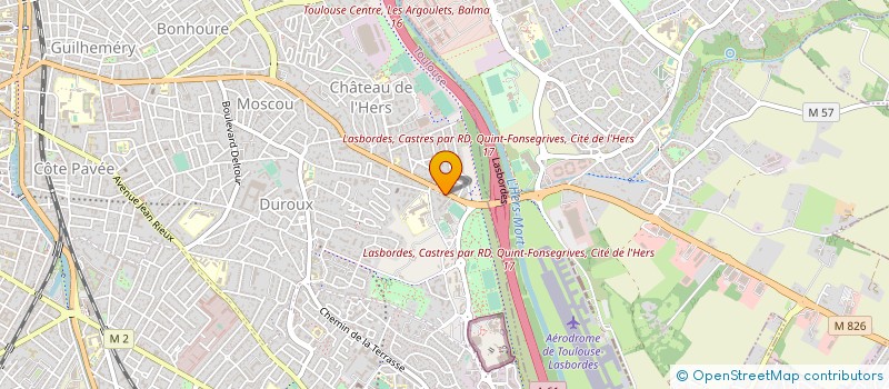 localisation de l'entreprise MONSIEUR MICKAEL CONRAUX à TOULOUSE
