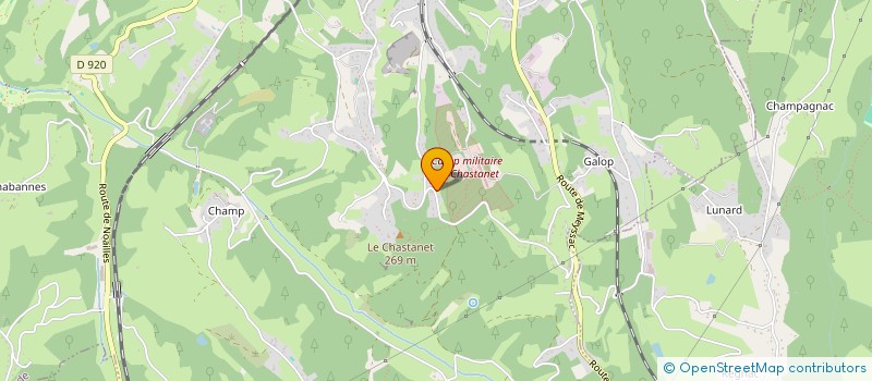 localisation de l'entreprise MONSIEUR MICKAEL CONTIE  BRIVE-LA-GAILLARDE