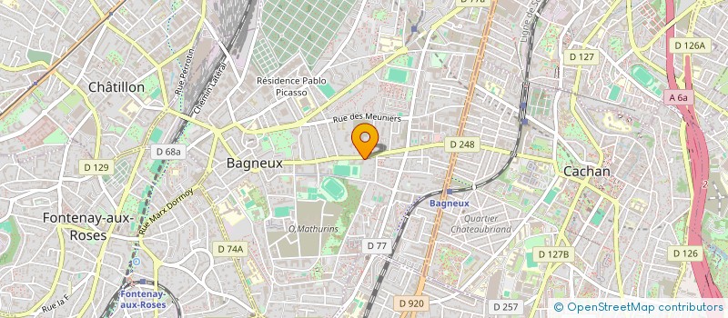 localisation de l'entreprise MONSIEUR MICKAEL COPOL à BAGNEUX
