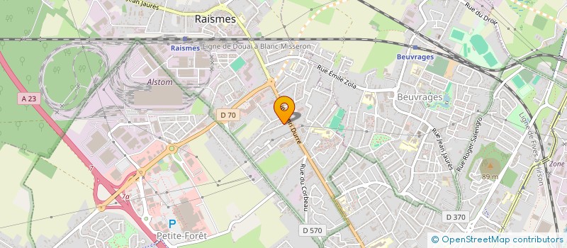 localisation de l'entreprise MONSIEUR MICKAEL COQUELET  RAISMES