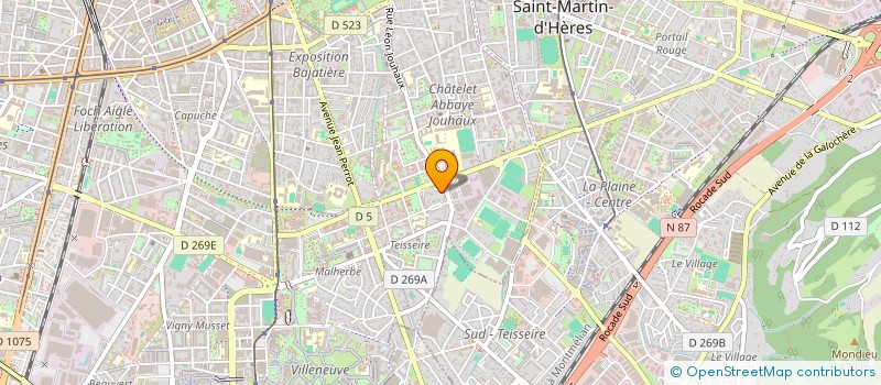 localisation de l'entreprise MONSIEUR MICKAEL CORNERO  GRENOBLE