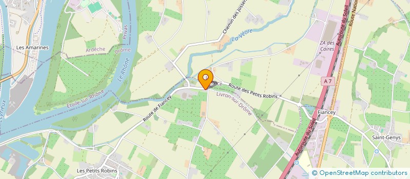 localisation de l'entreprise MONSIEUR MICKAEL CORREIA FRANCISCO  LIVRON-SUR-DROME