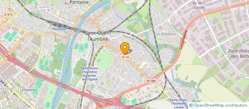 localisation de l'entreprise MONSIEUR MICKAEL COSTA à SAINT-OUEN-L'AUMONE