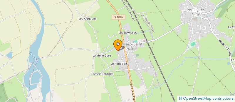 localisation de l'entreprise MONSIEUR MICKAEL COUBLE  EPERCIEUX-SAINT-PAUL