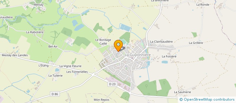 localisation de l'entreprise MONSIEUR MICKAEL COUDRIAU à MONTAIGU-VENDEE