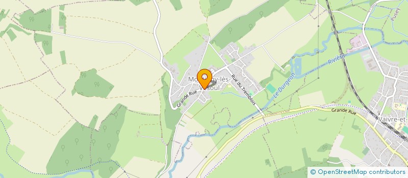 localisation de l'entreprise MONSIEUR MICKAEL COUDRY  MONTIGNY-LES-VESOUL