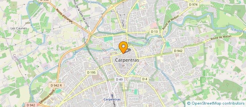 localisation de l'entreprise MONSIEUR MICKAEL COUILLIN  CARPENTRAS