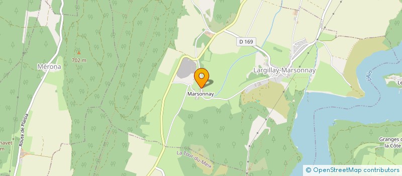 localisation de l'entreprise MONSIEUR MICKAEL COULON  LARGILLAY-MARSONNAY