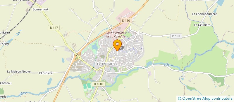 localisation de l'entreprise MONSIEUR MICKAEL COUTANT à TREMENTINES