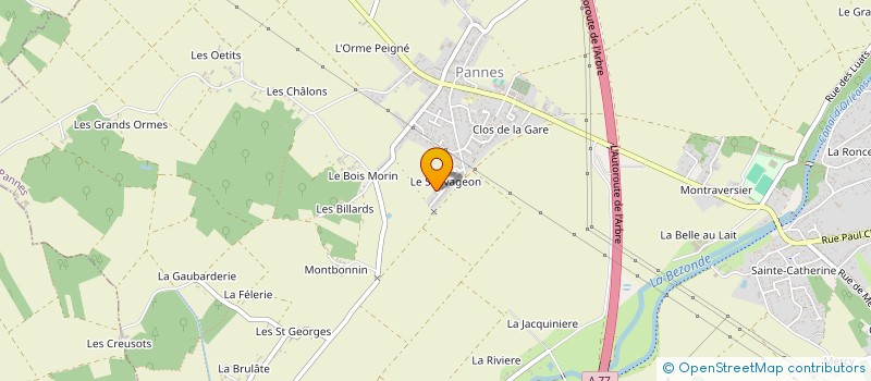 localisation de l'entreprise MONSIEUR MICKAEL COUTO à PANNES