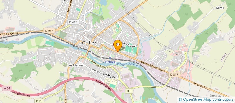 localisation de l'entreprise MONSIEUR MICKAEL COVAS  MAUBOURGUET