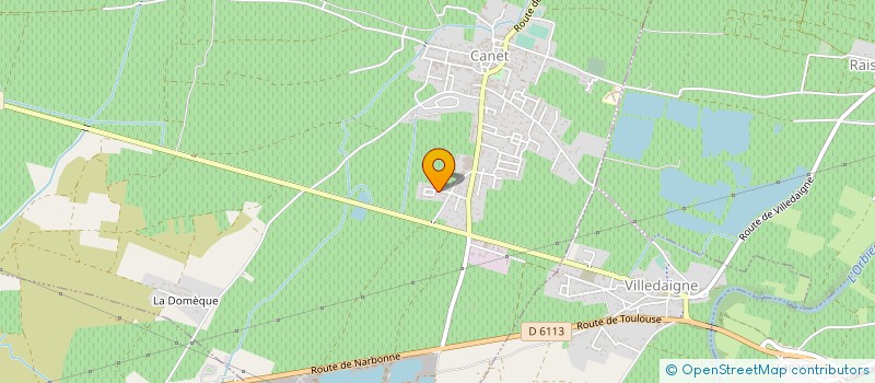 localisation de l'entreprise MONSIEUR MICKAEL COZZOLINO  SAINT-LAURENT-DE-LA-SALANQUE