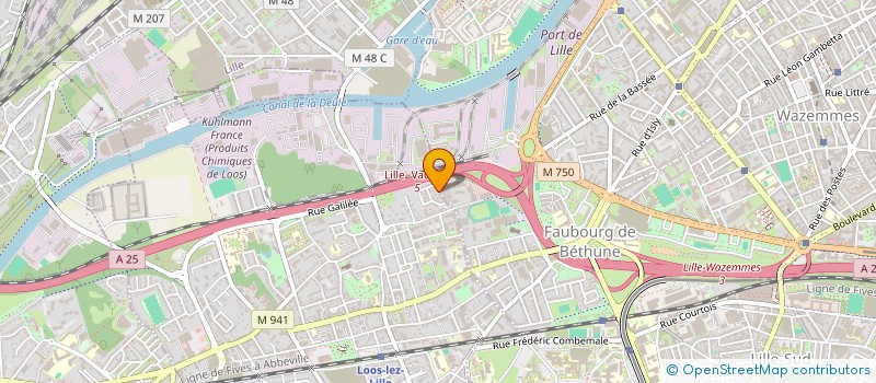 localisation de l'entreprise MONSIEUR MICKAEL CREVAUX  LOOS