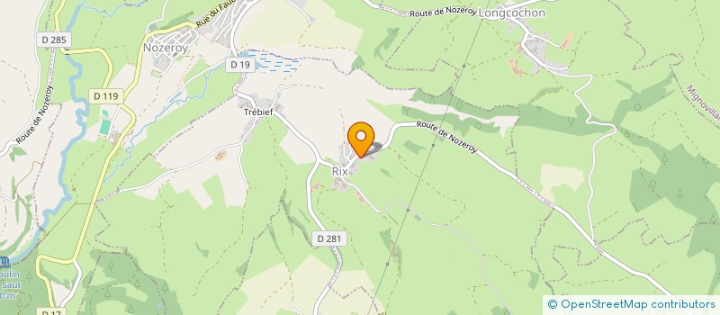 localisation de l'entreprise MONSIEUR MICKAEL CUYNET  RIX