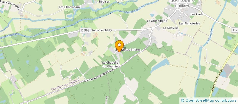 localisation de l'entreprise MONSIEUR MICKAEL DA CRUZ à CHEVILLON-SUR-HUILLARD