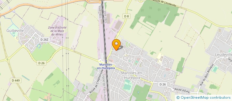 localisation de l'entreprise MONSIEUR MICKAEL DA ROCHA à MAROLLES-EN-HUREPOIX